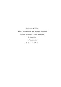 Project Paper Review