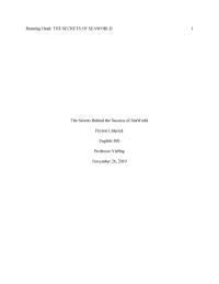 English Research Paper Running
