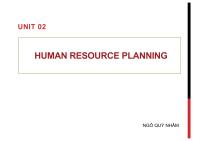 Human Resources