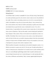 Cultural Anthropology