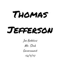 Thomas Jefferson