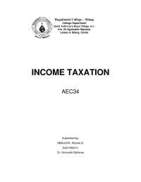 Income Tax