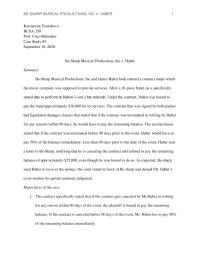 Be-sharp Music Production, Inc V. Haber