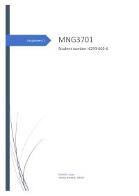 Strategic Management Assignment