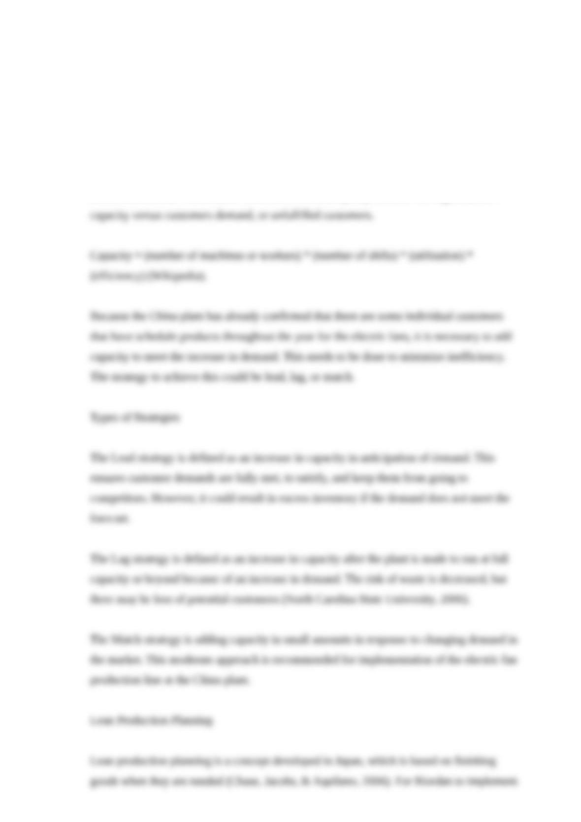 Bottlenecks that face riordan manufacturing essay 04 image