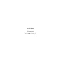 General Psychology Research Paper
