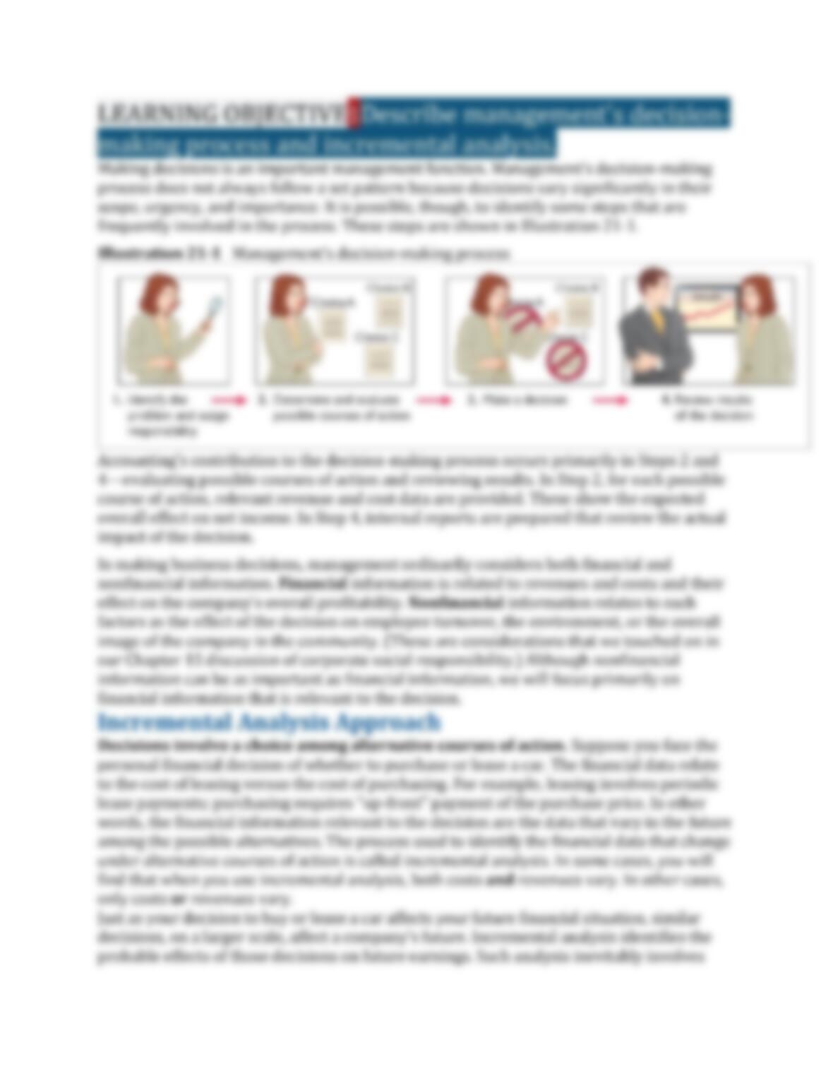 Incremental analysis in personal life image