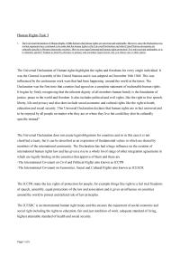 Human Rights Task