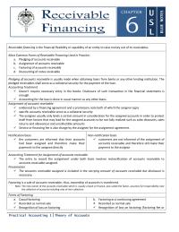 Receivable Financing
