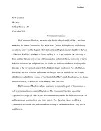 Communist Manifesto