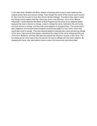 Case Study 11.3 Redskins No More