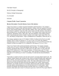 Target Co. Proposal