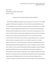 The Impact Of Price Gouging During The Covid 19 Pandemic