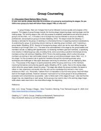 Group Counseling Discussion Board Module 2