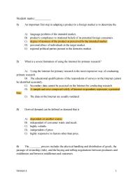 Exam 2 Study Guide Student