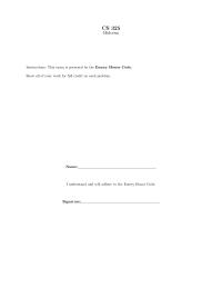 Cs 325 Midterm