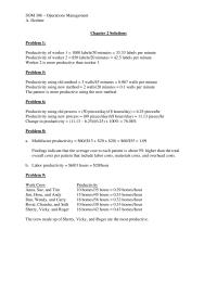 Operation SOM 306  Operations