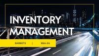 Inventory Management