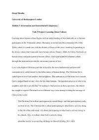 Incarnation And Intercultural Competency