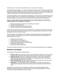 Job Design