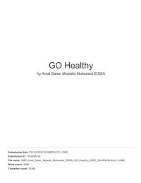 Go Healthy Supplements Global Marketing Expansion