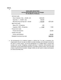 Accounting E2223aHIGHLANDS