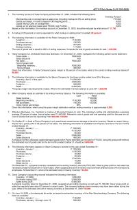 Accntng ACT112 Quiz Series 2 AY