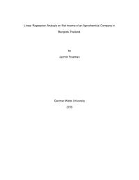 Econ Paper Linear Regression