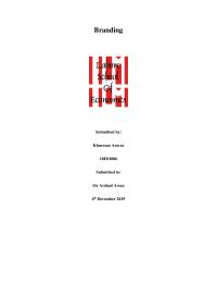 Business BrandingSubmitted