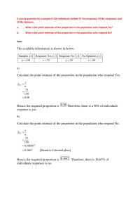 Business Statistics A survey