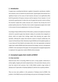 Supply Chain Management 1
