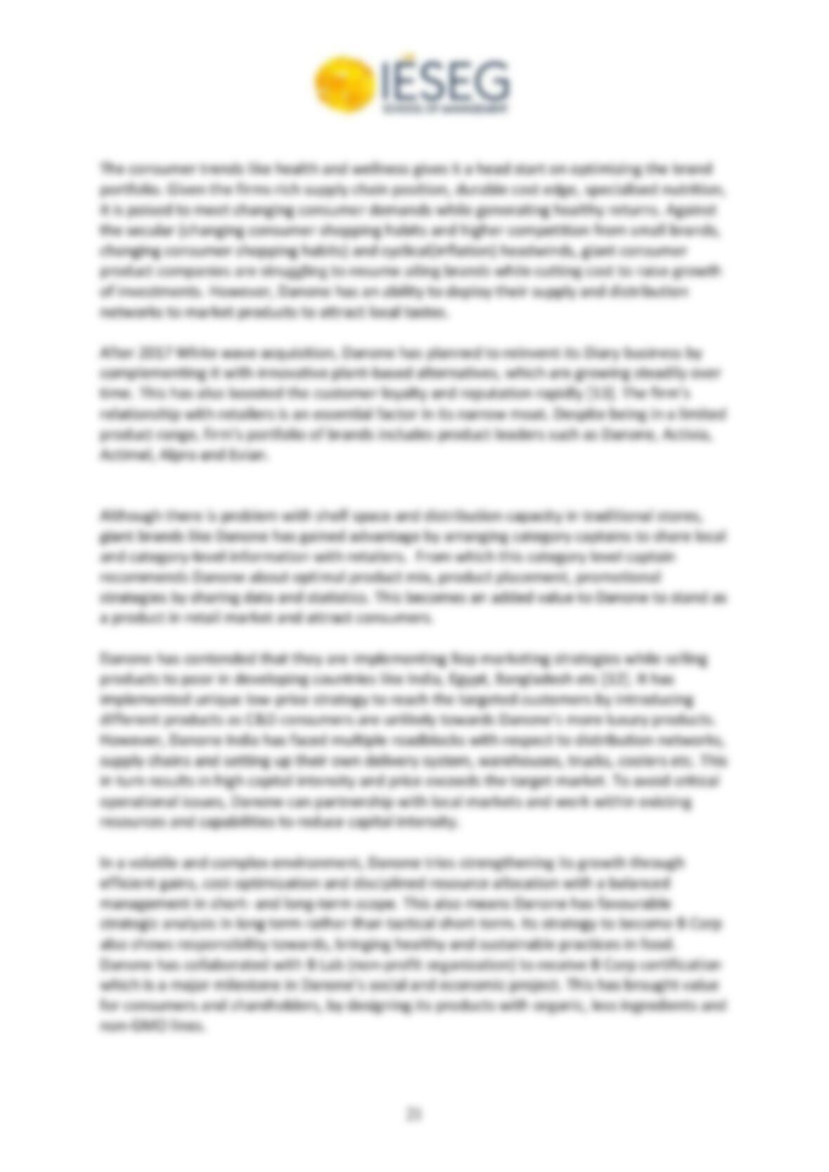 Danone yogurt picture