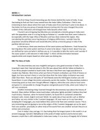 History Assignment