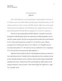 Investment Analysis