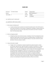 Assignment BUSN 230InstructorDr