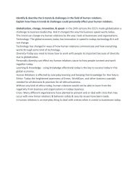 Trends And Challenges