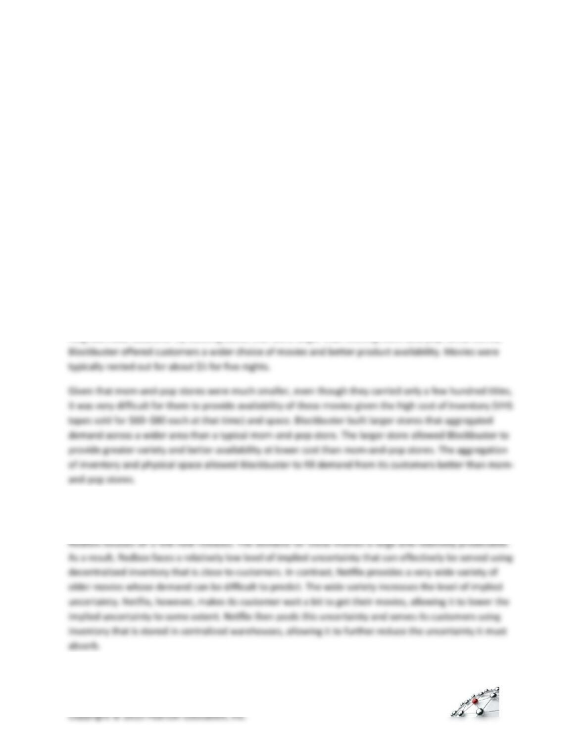 blockbuster case study essay