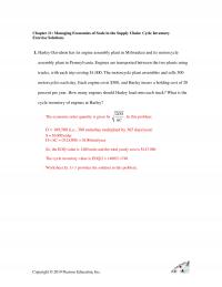 978-0134731889 Exercise – Exercise Answers Part 1