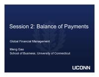 Sdf Session 2 Balance of Payments