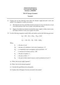 Energy Economics