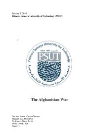 Afghanistan War