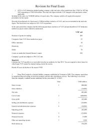 Business Revision for Final