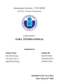 Essay International University