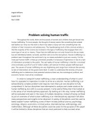 Human Trafficking Angela