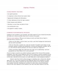 978-0393617467 Handouts Genre_Arguing a Position