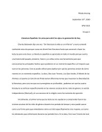 Spanish Literature