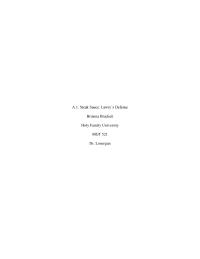 A1 Steak Sauce Case Analysis