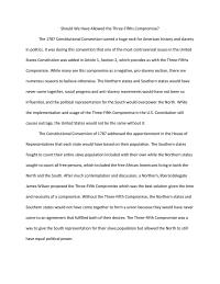 Three-fifths Compromise