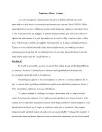 Expectancy Theory