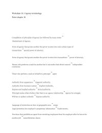 Worksheet 16 Employment Rules And Regulations